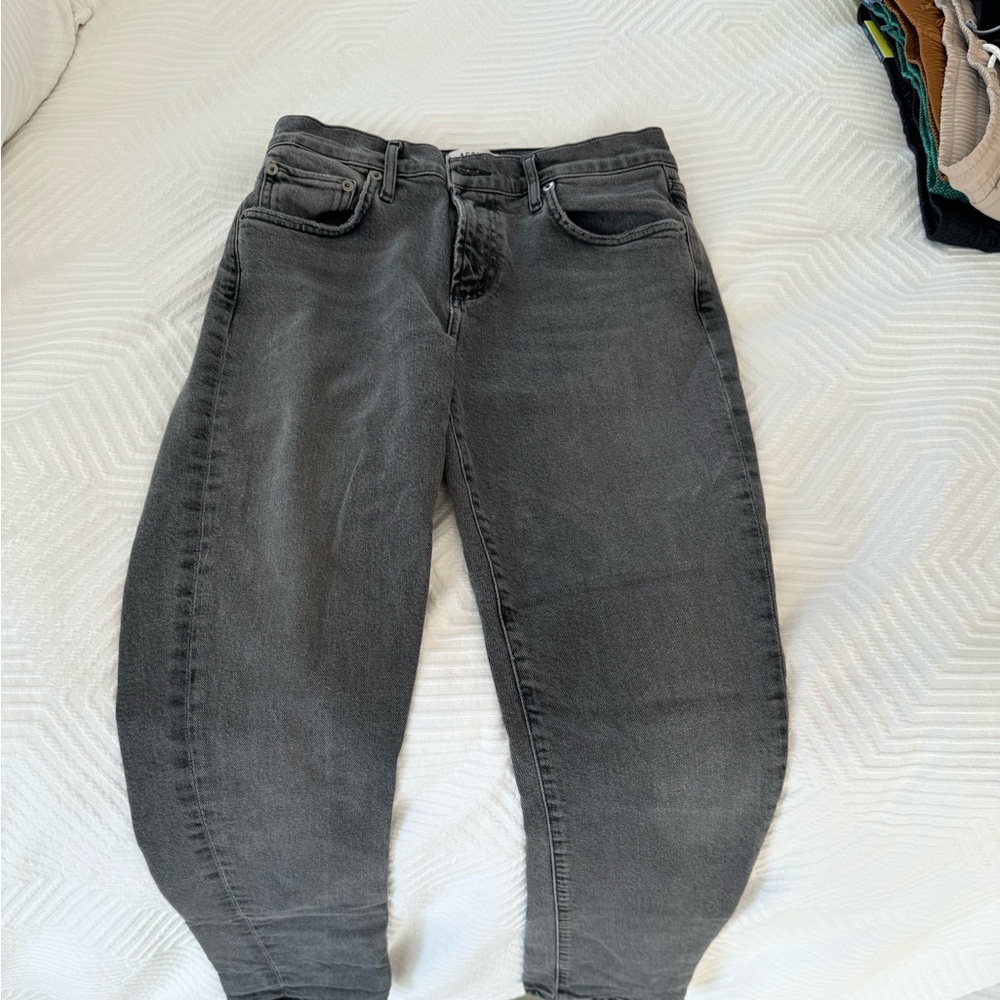 AG Gold Black Denim